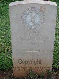 Dar Es Salaam War Cemetery - Aitken, J